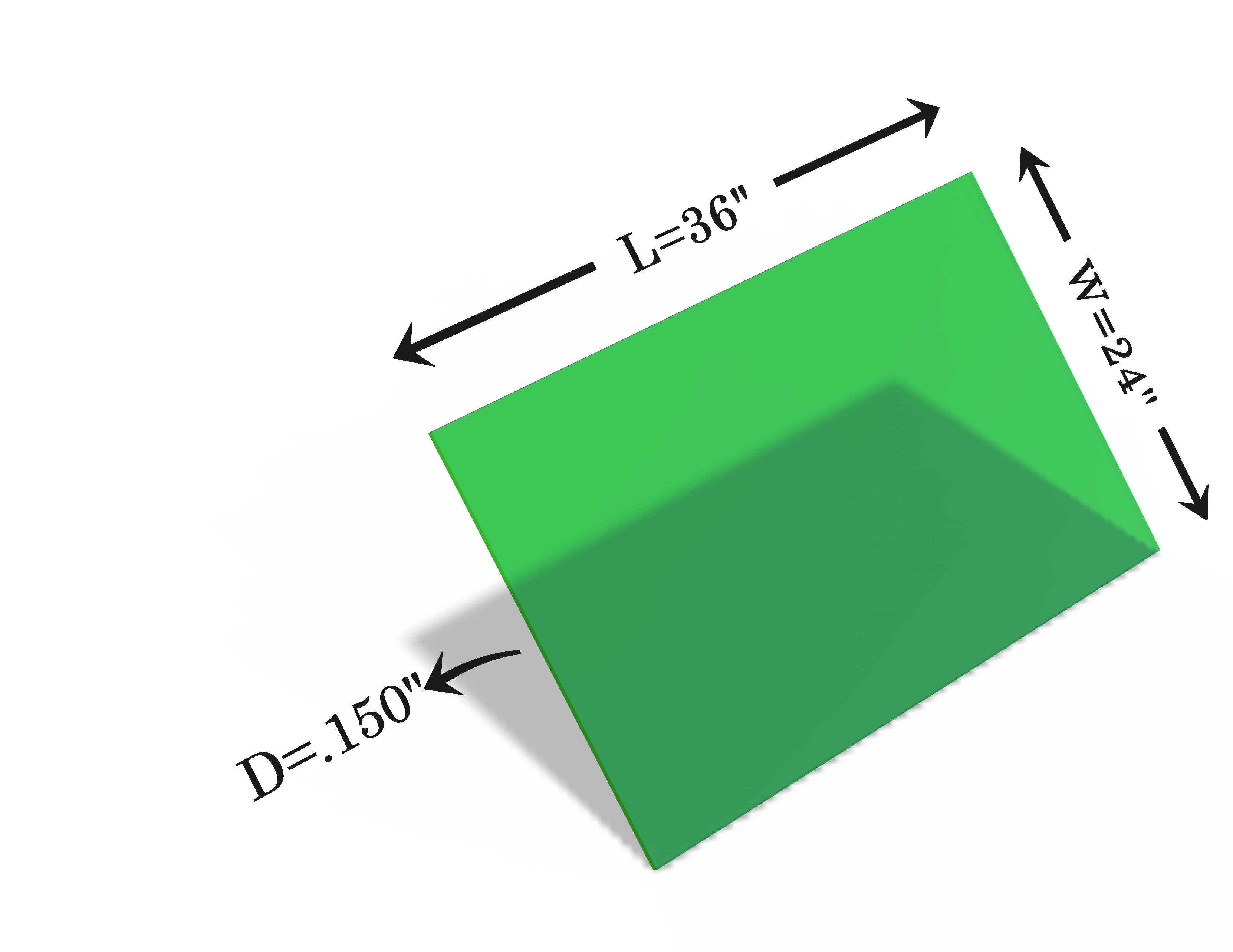 Laser Safety Window 445 Acrylic Sheet Class 4 Viewing Diode Nd:YAG (980nm, 1064nm)