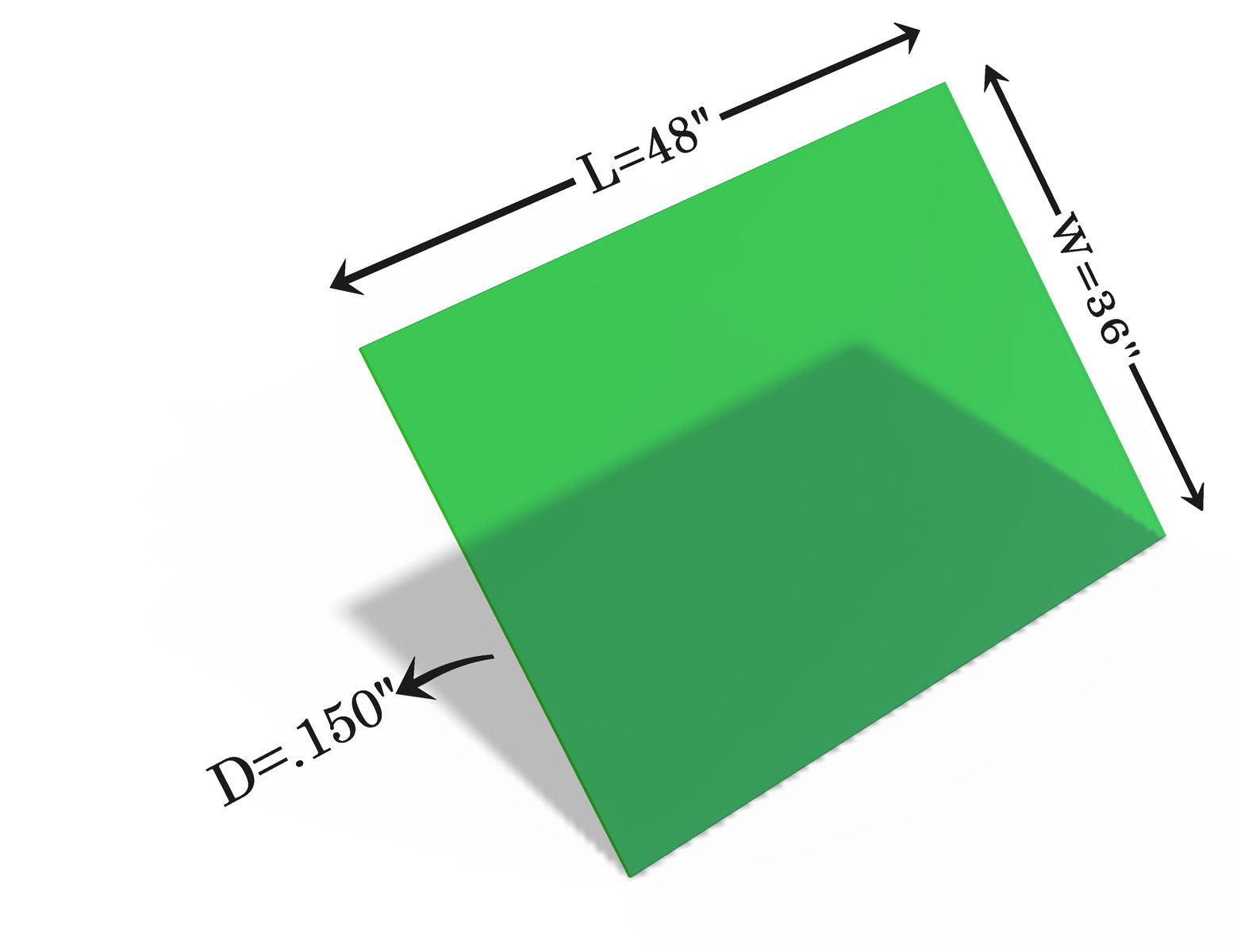 Laser Safety Window 445 Acrylic Sheet Class 4 Viewing Diode Nd:YAG (980nm, 1064nm)