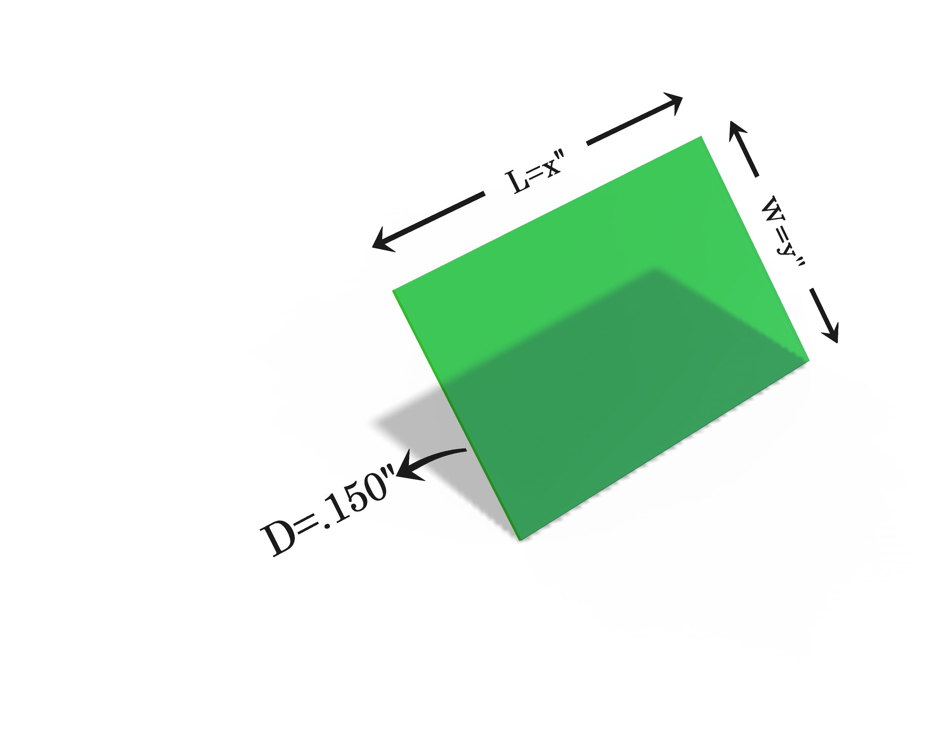 Laser Safety Window 445 Acrylic Sheet Class 4 Viewing Diode Nd:YAG (980nm, 1064nm)