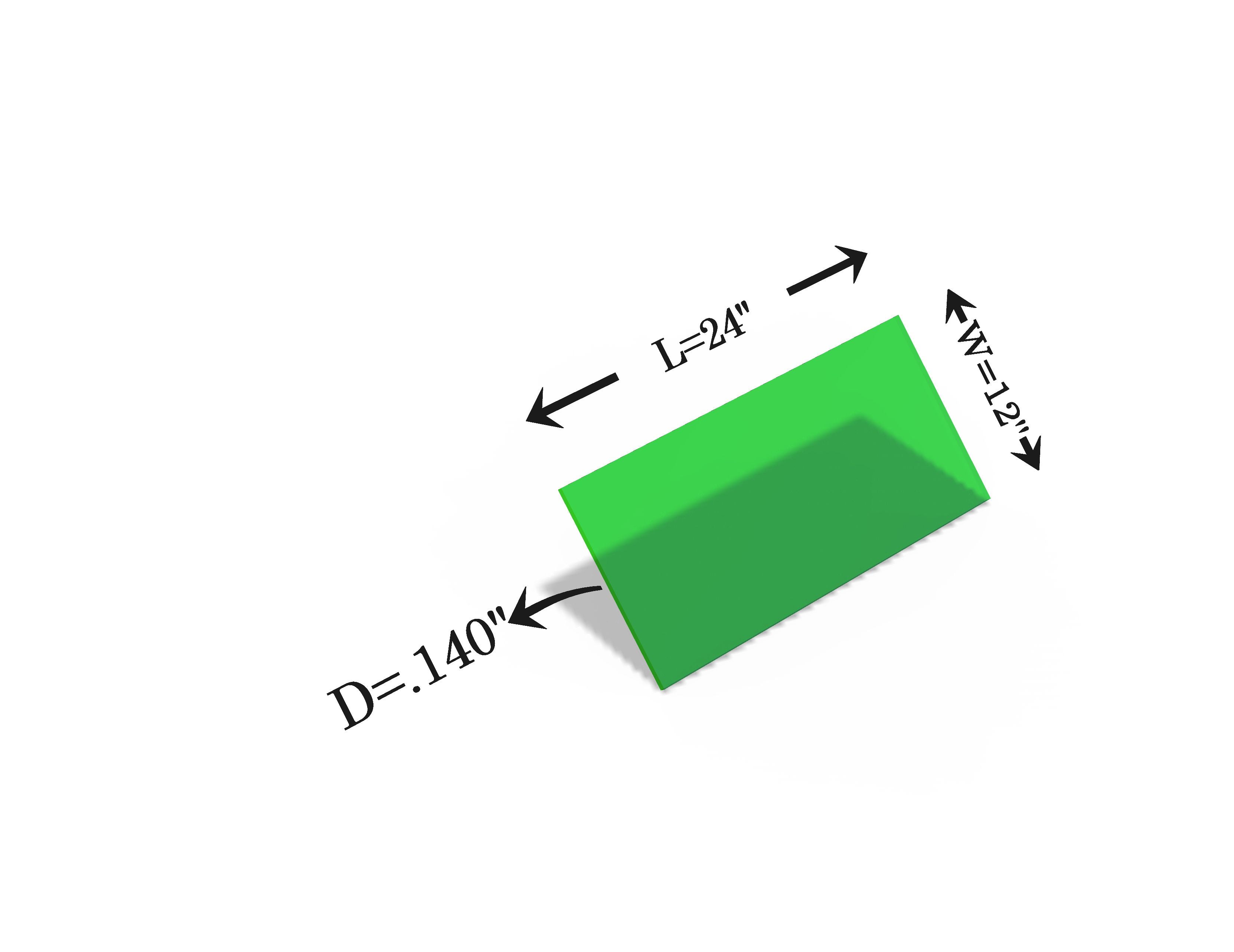 Laser Safety Window 450 Acrylic Sheet Class 4 Viewing Nd:YAG (180-420nm, 670-1080nm, 2750-3000nm, 10000-11000nm)