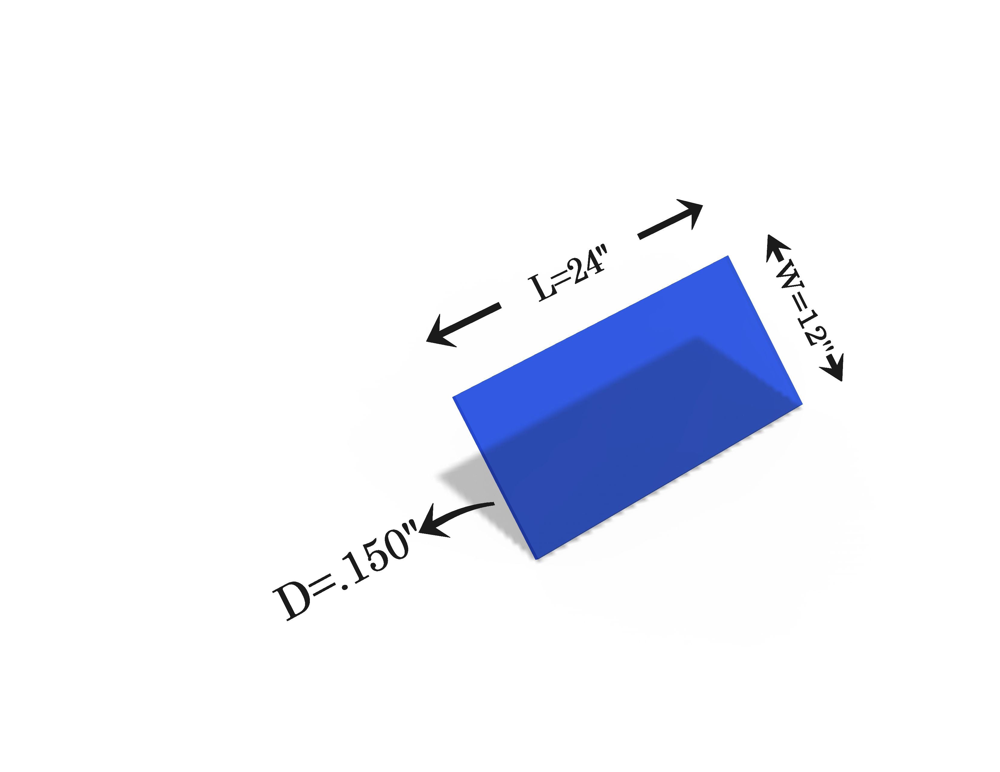 Laser Safety Window 455 Acrylic Sheet Class 4 Viewing (190-694nm, 10000-11000nm)