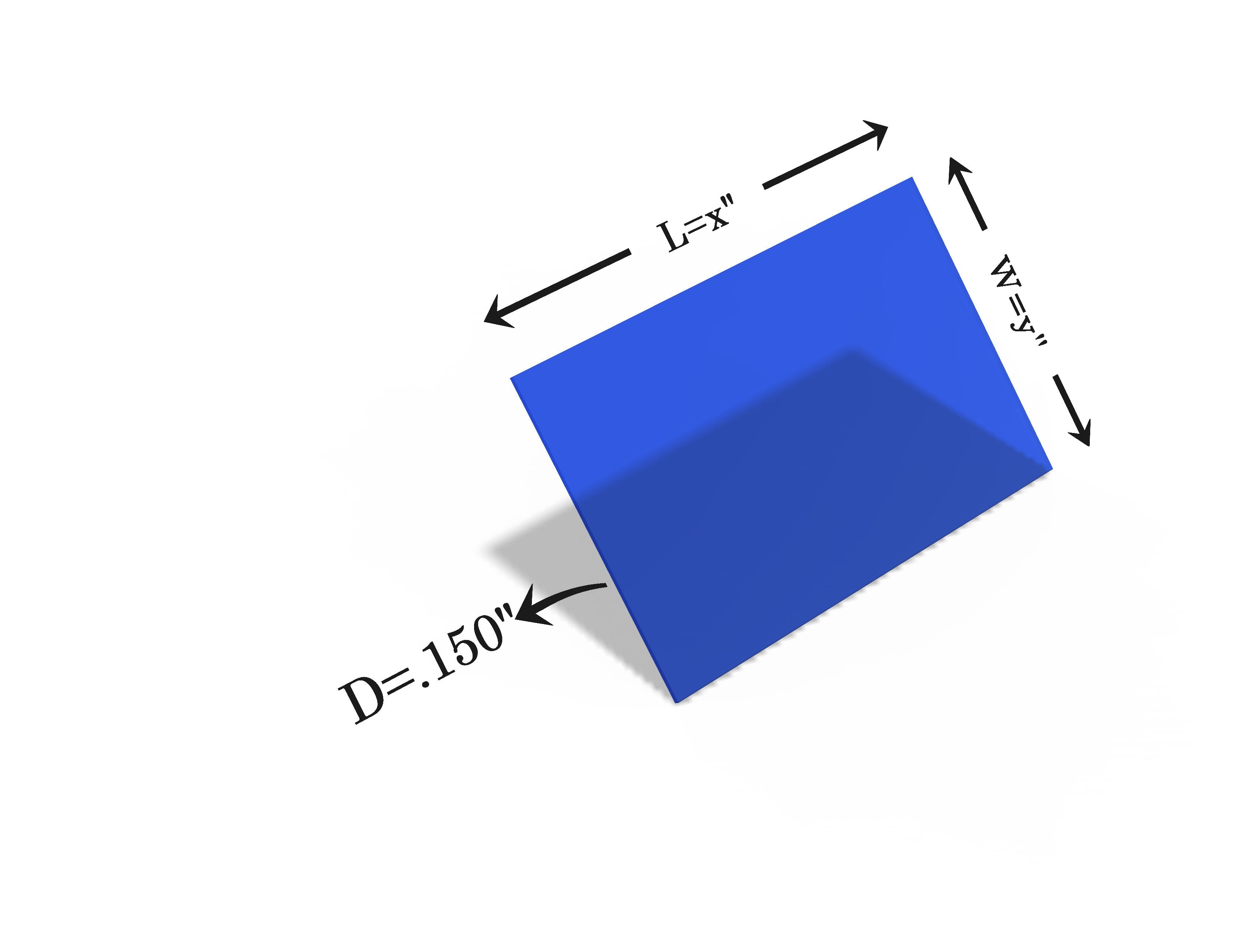 Laser Safety Window 455 Acrylic Sheet Class 4 Viewing (190-694nm, 10000-11000nm)