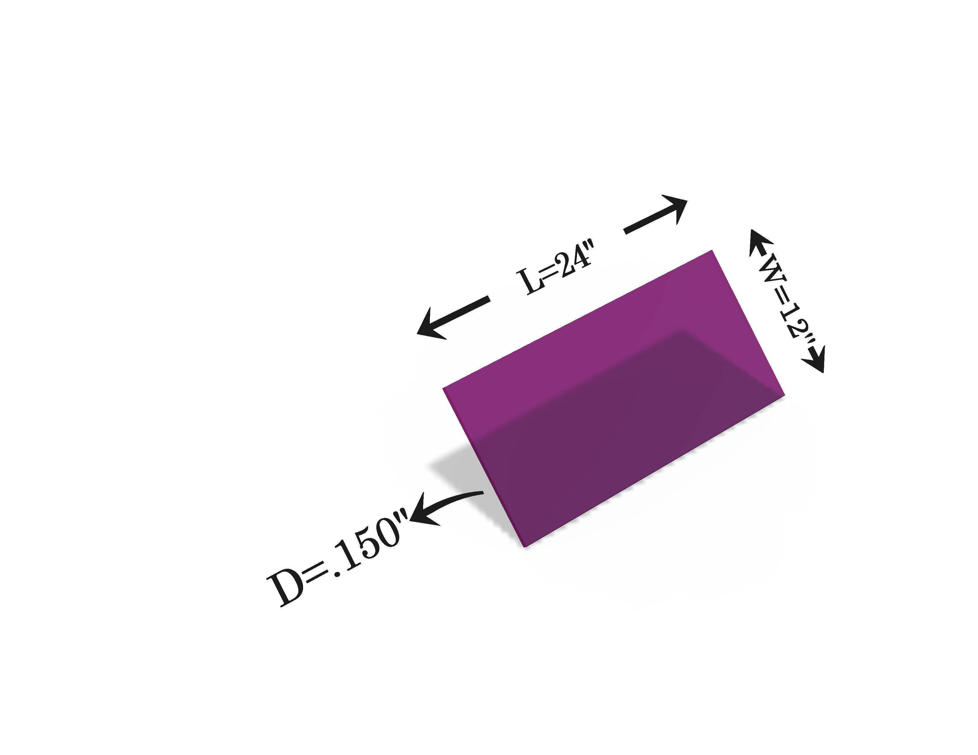 Laser Safety Window 460 Acrylic Sheet Class 4 Viewing (575-588nm, 10000-11000nm)