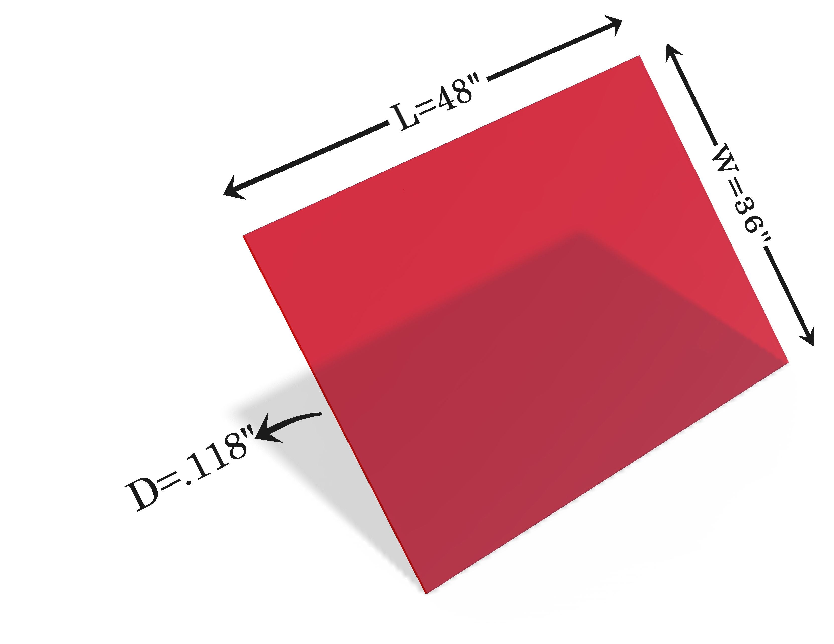 Laser Safety Window 915 Acrylic Sheet Low Power Viewing (428-556nm)