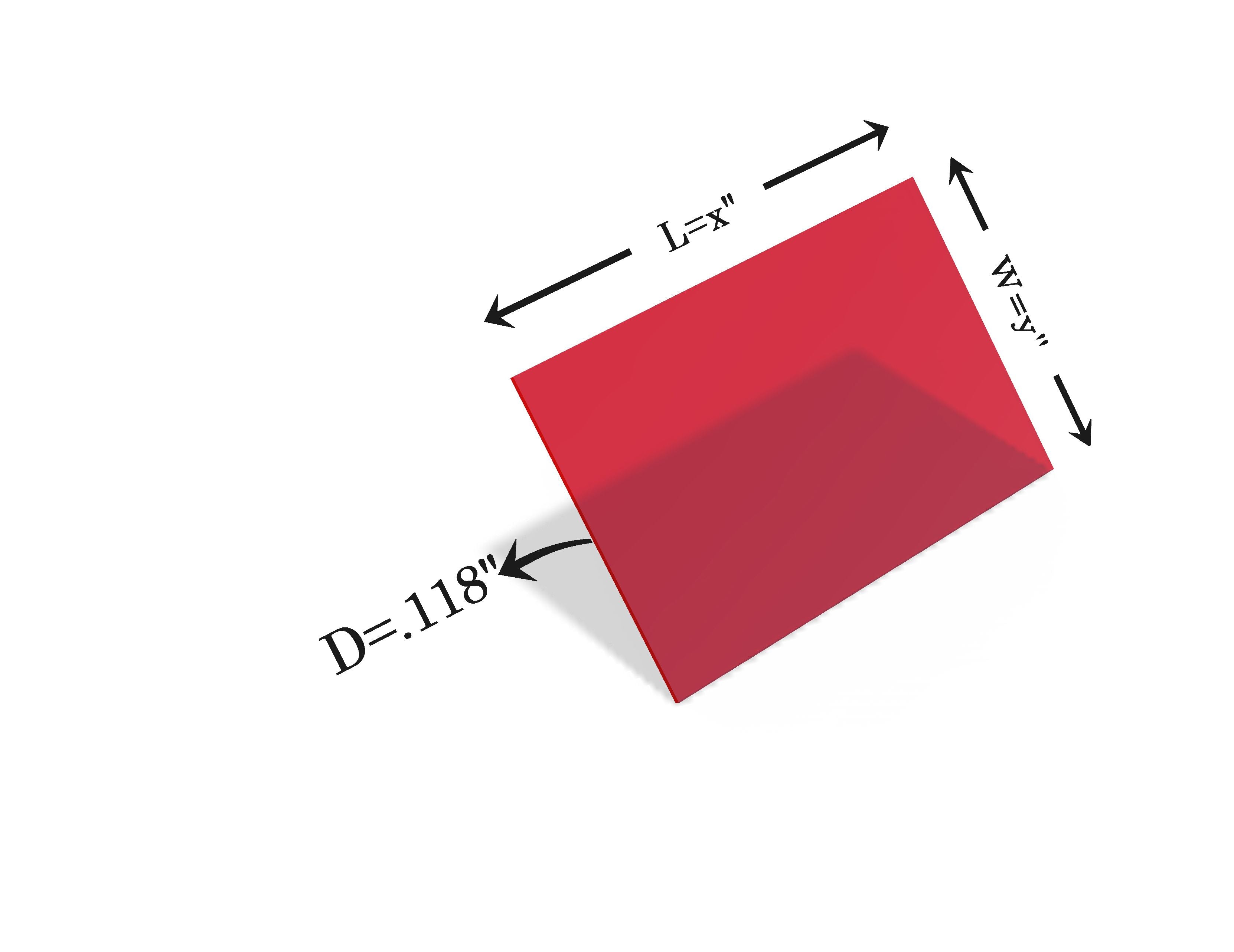 Laser Safety Window 915 Acrylic Sheet Low Power Viewing (428-556nm)