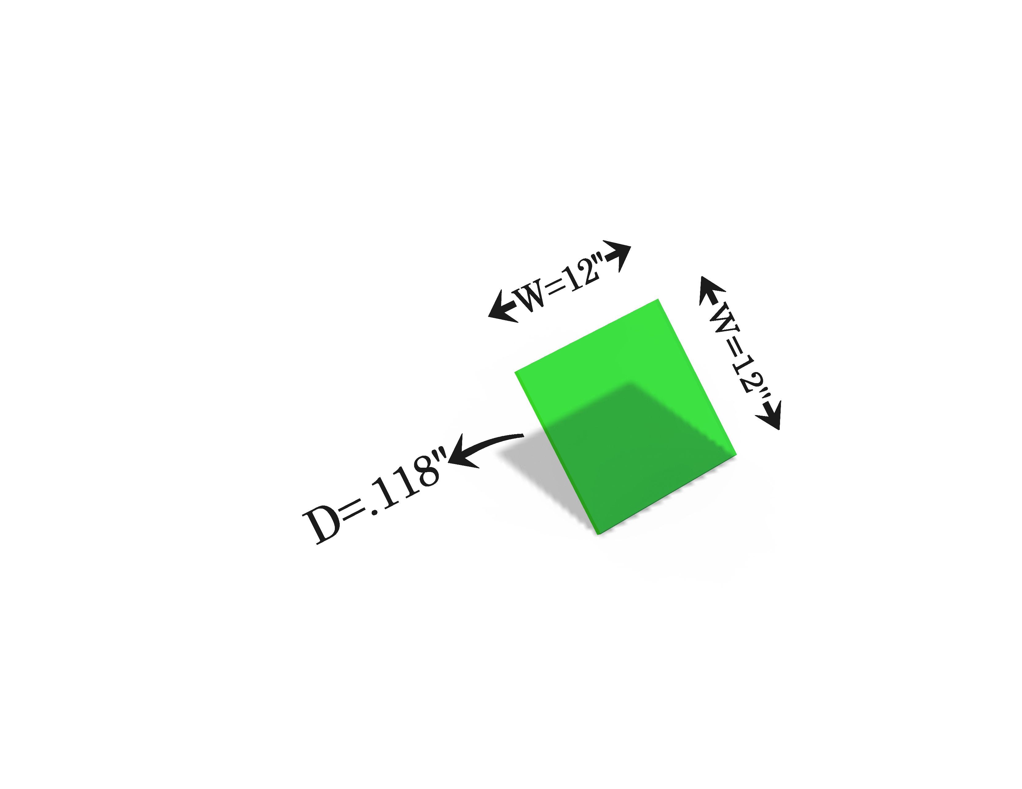 Laser Safety Window 935 Acrylic Sheet Low Power Viewing (190-764 nm)