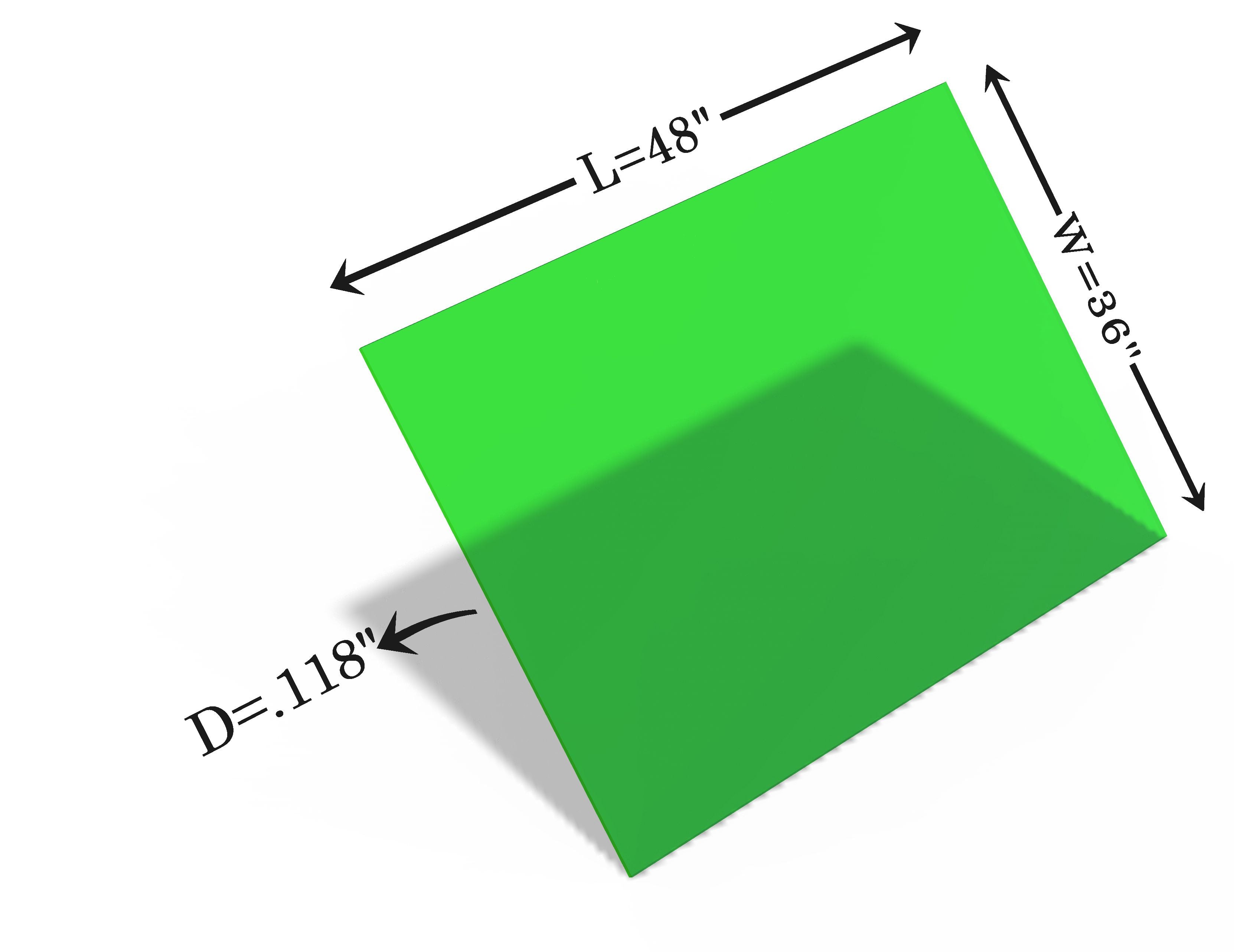 Laser Safety Window 935 Acrylic Sheet Low Power Viewing (190-764 nm)