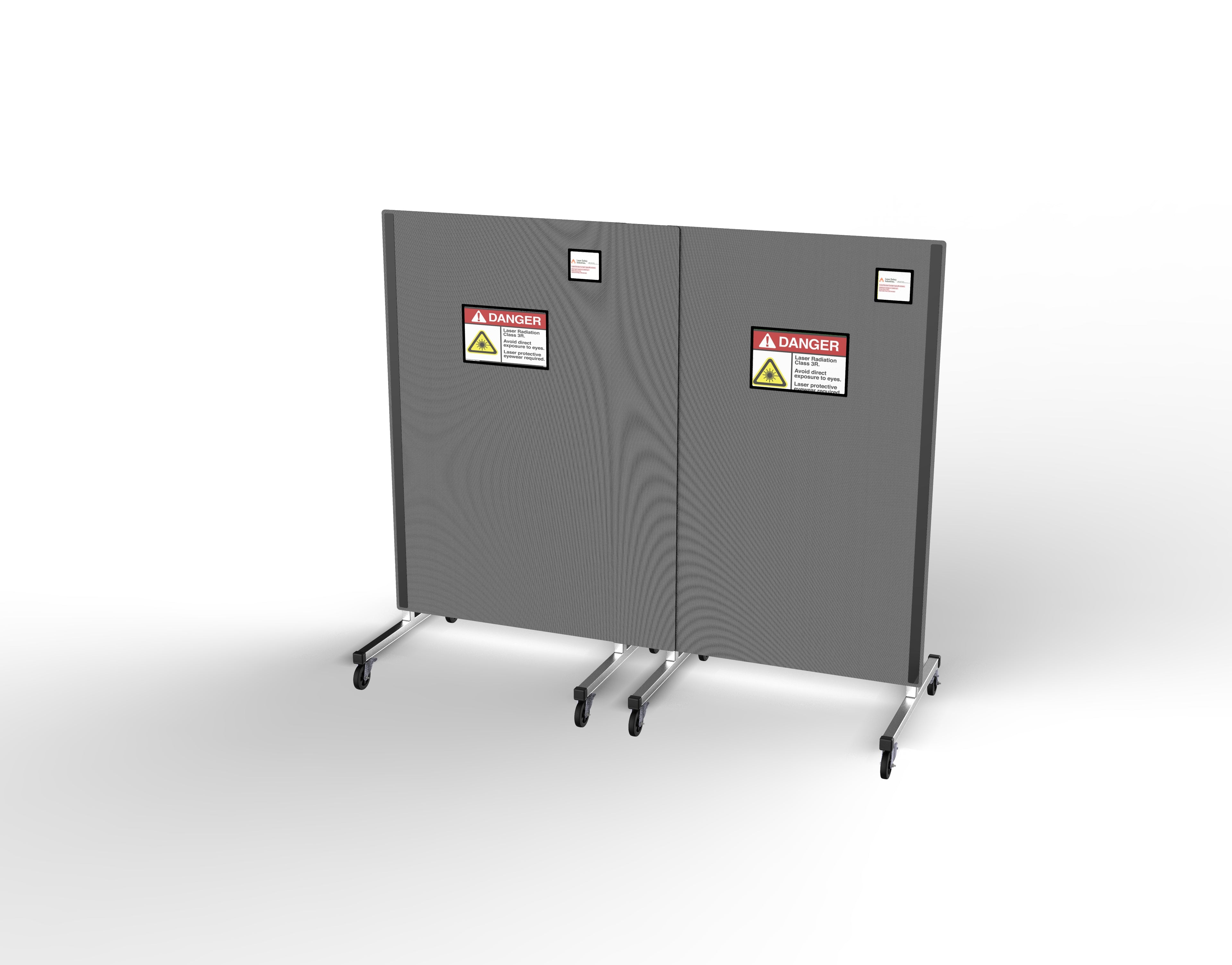 Laser Safety Barrier Double (Or Many Panels) 200W/300W